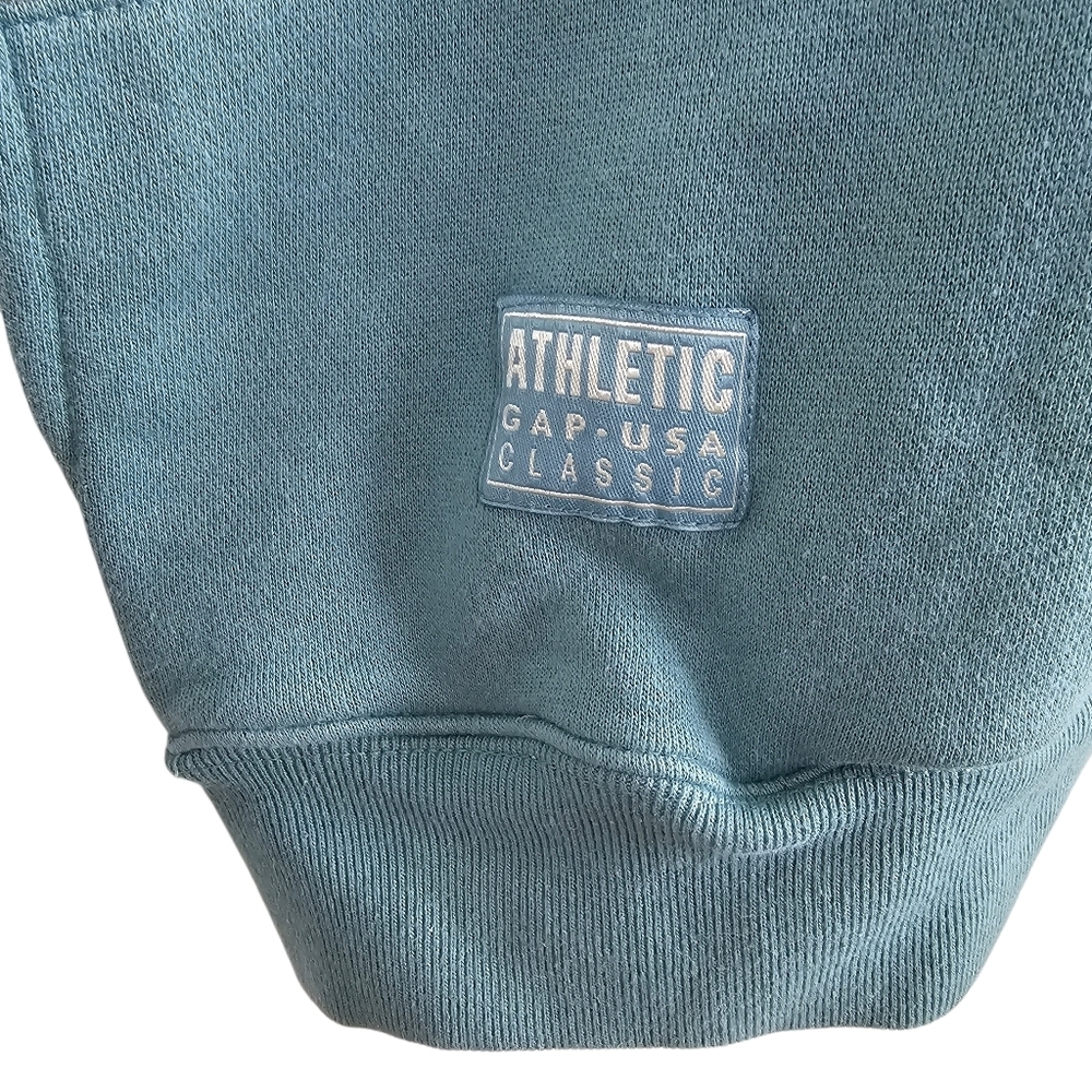 Vintage Gap Athletic Classic Striped 1/4 Zip Sweatshirt - Picture 9 of 9